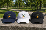 Let That Mango 5-Panel Dad Hat | Brushed Cotton Adjustable Cap