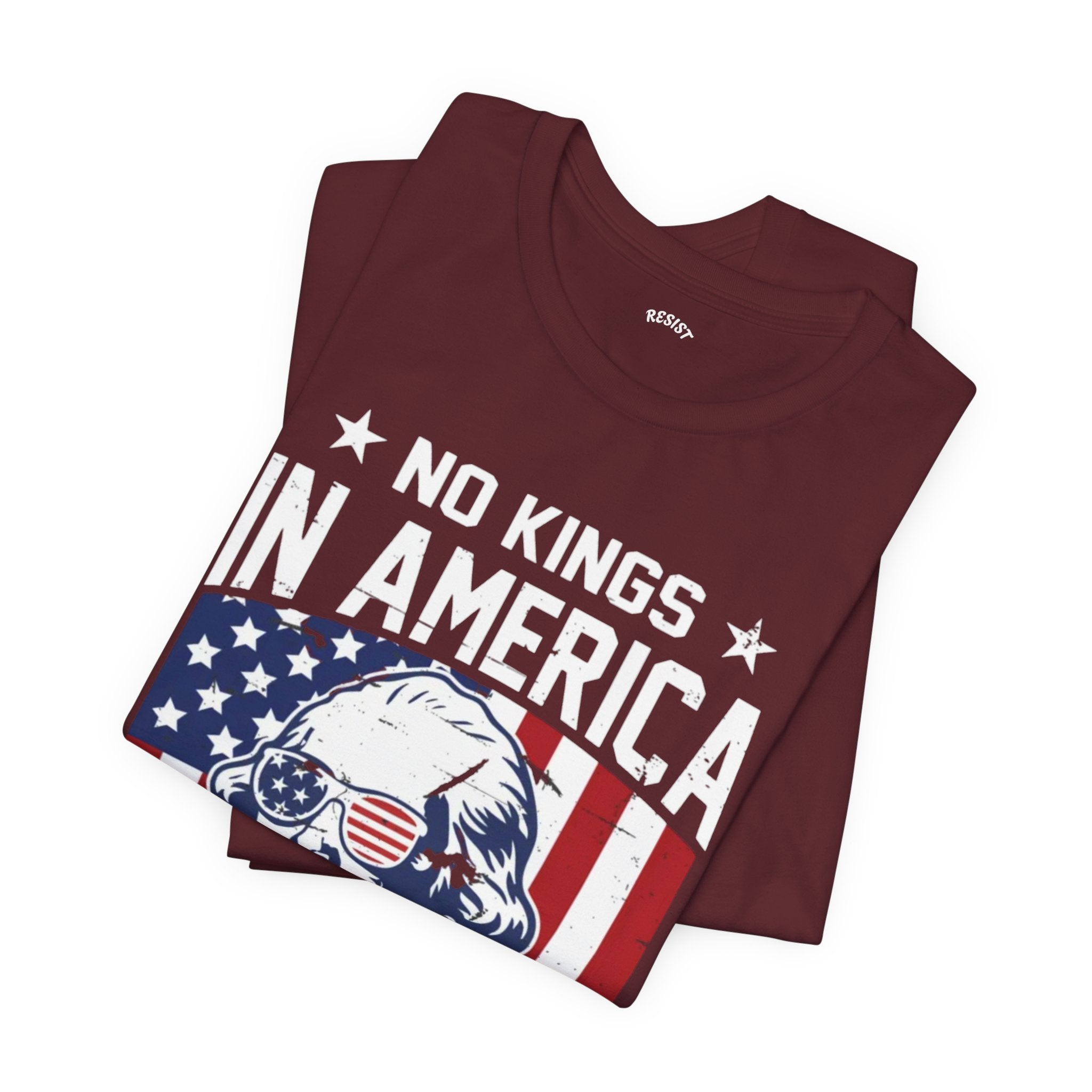 Retro Style "No Kings in America" T-Shirt
