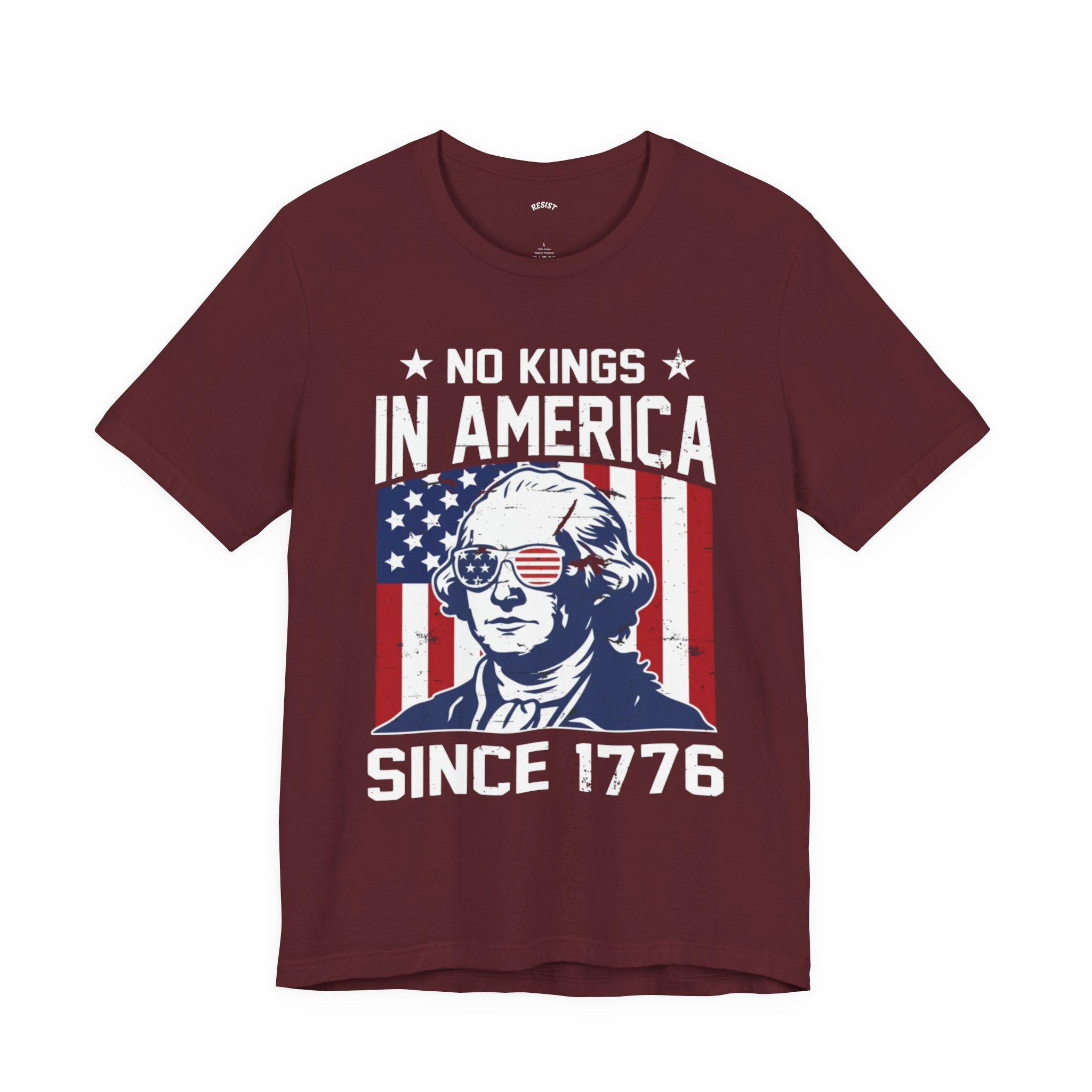 Retro Style "No Kings in America" T-Shirt