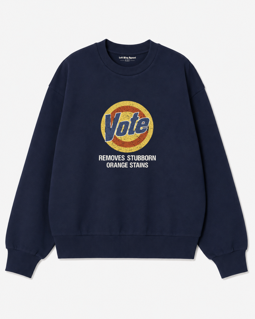 Removes Stubborn Orange Stains Crewneck Sweatshirt