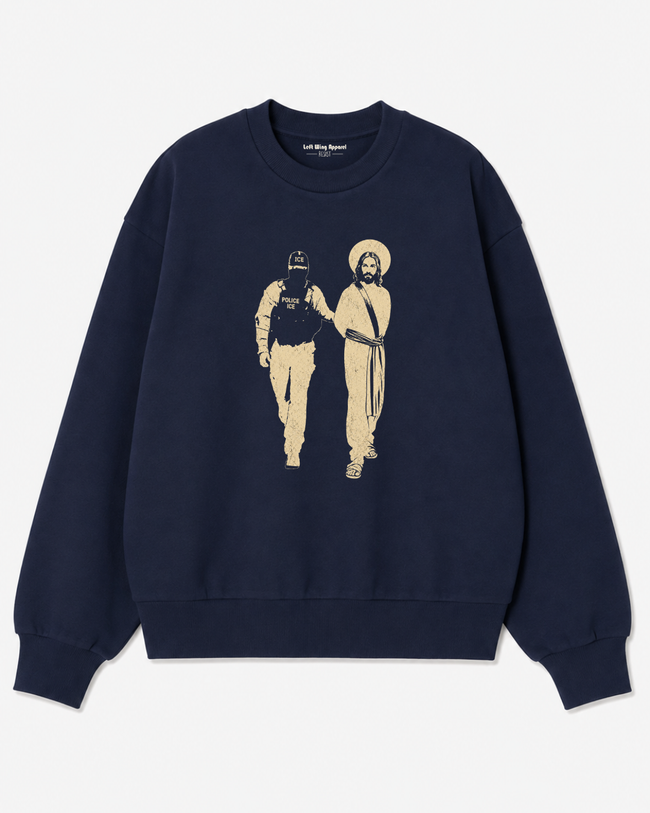 Jesus Was an Immigrant Crewneck Sweatshirt