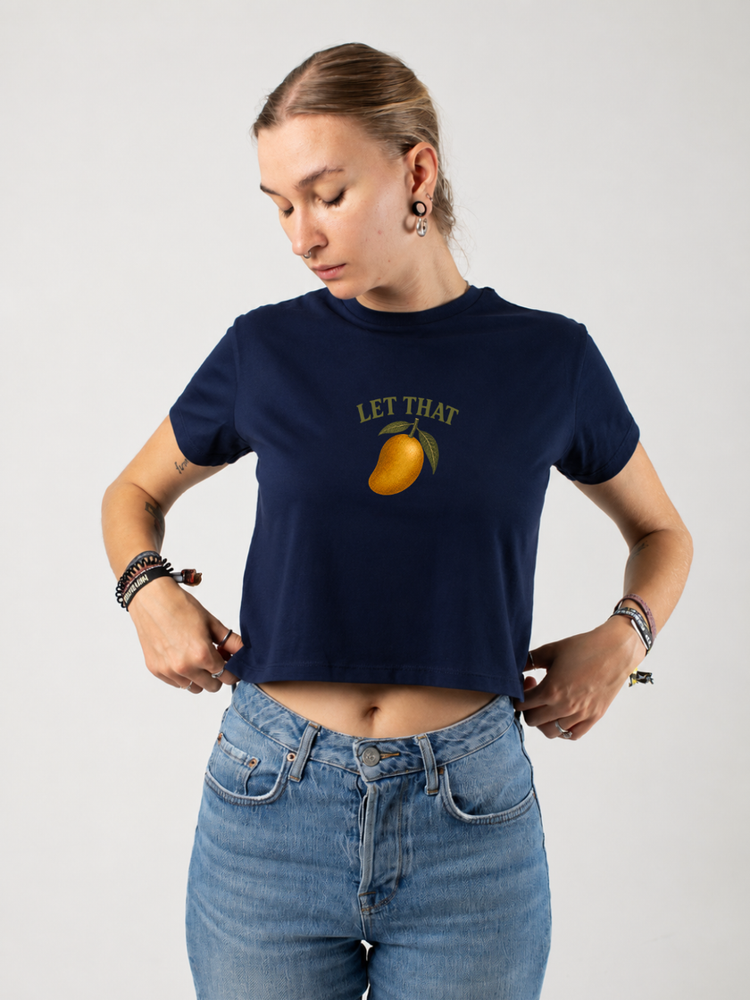 Let That Mango (🥭) Crop Top
