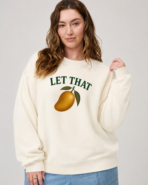 Let That Mango Crewneck Sweatshirt