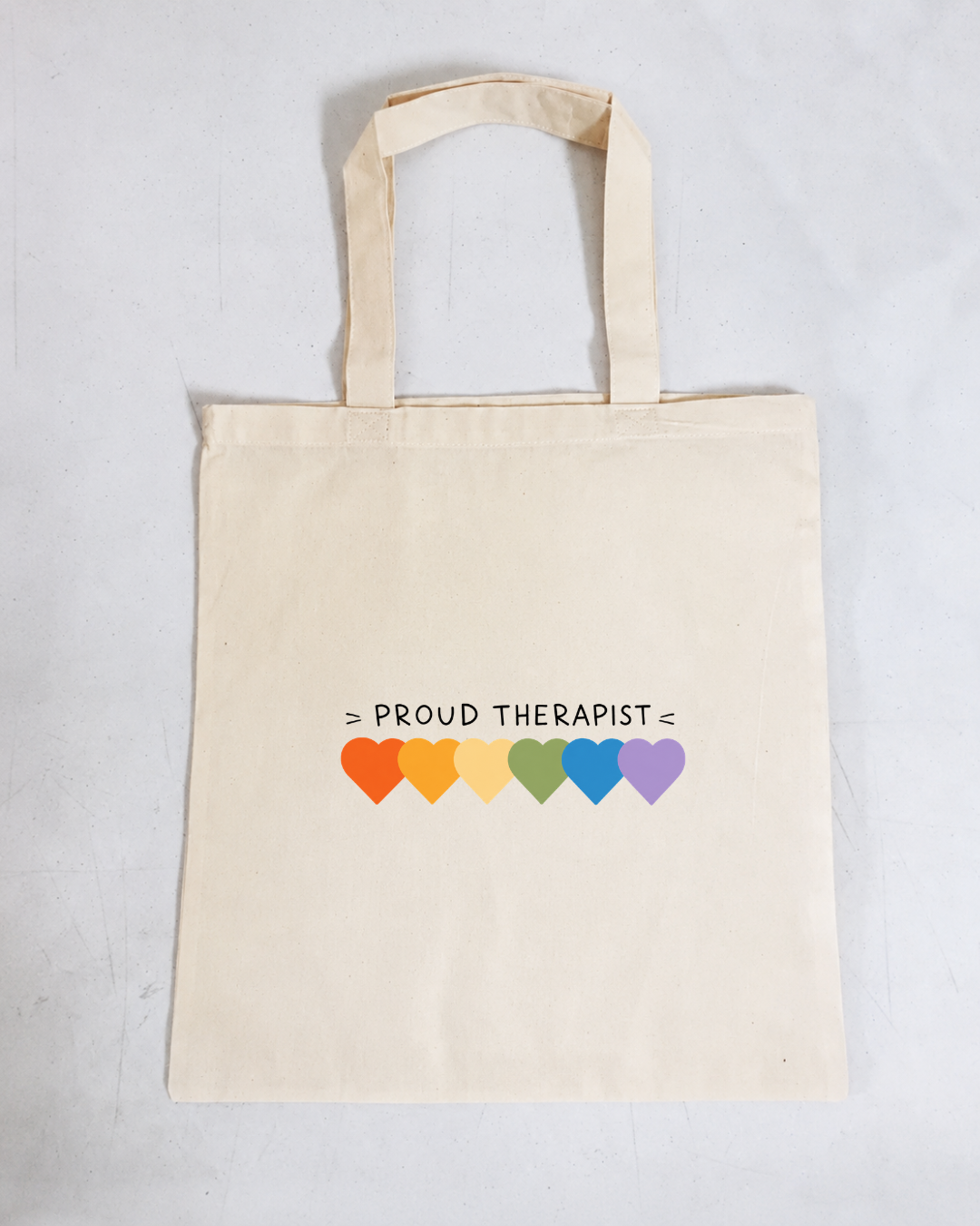 Proud Therapist 100% Cotton Tote Bag