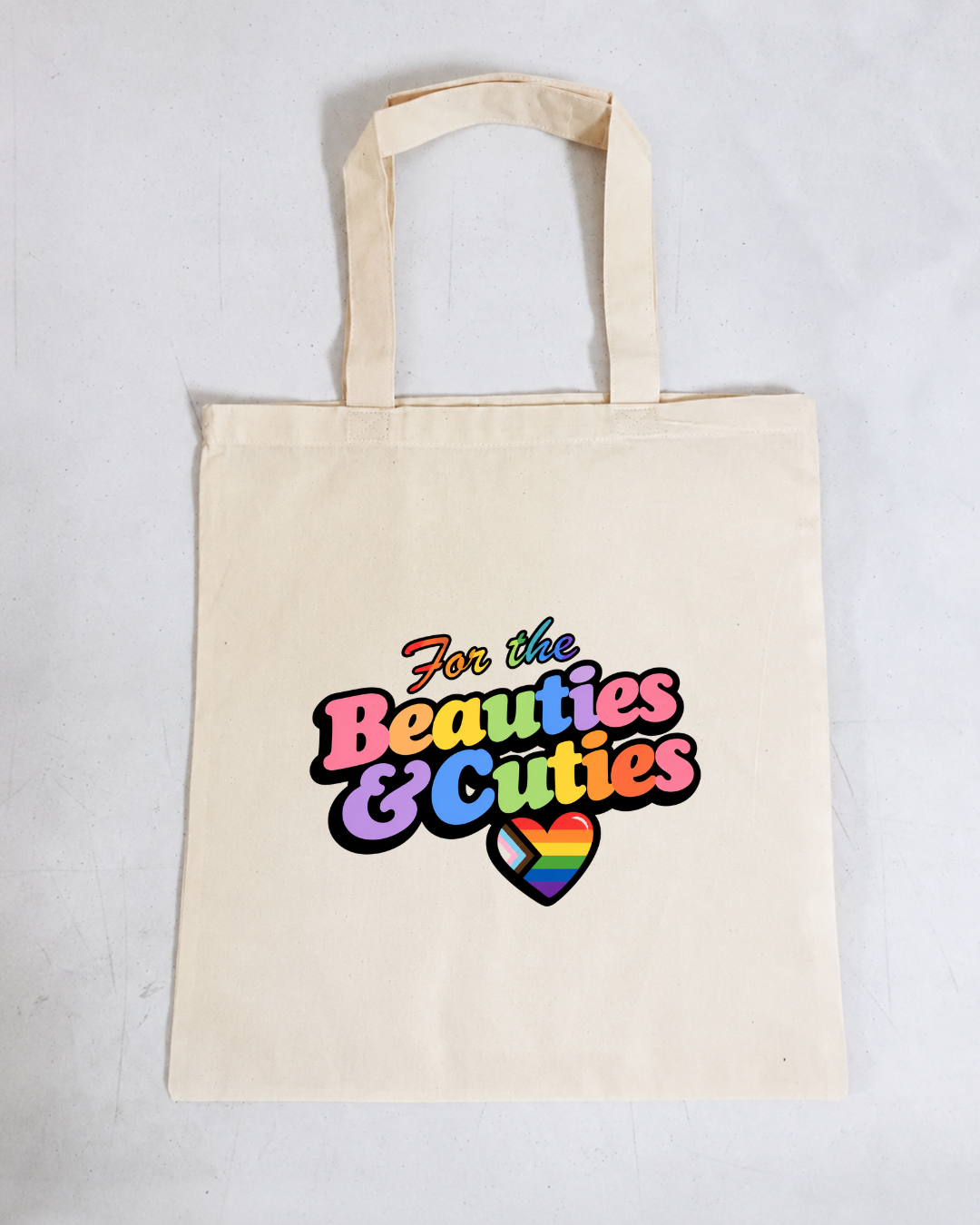 Beauties & Cuties 100% Cotton Tote Bag