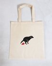 Dog Left a Present 100% Cotton Tote Bag