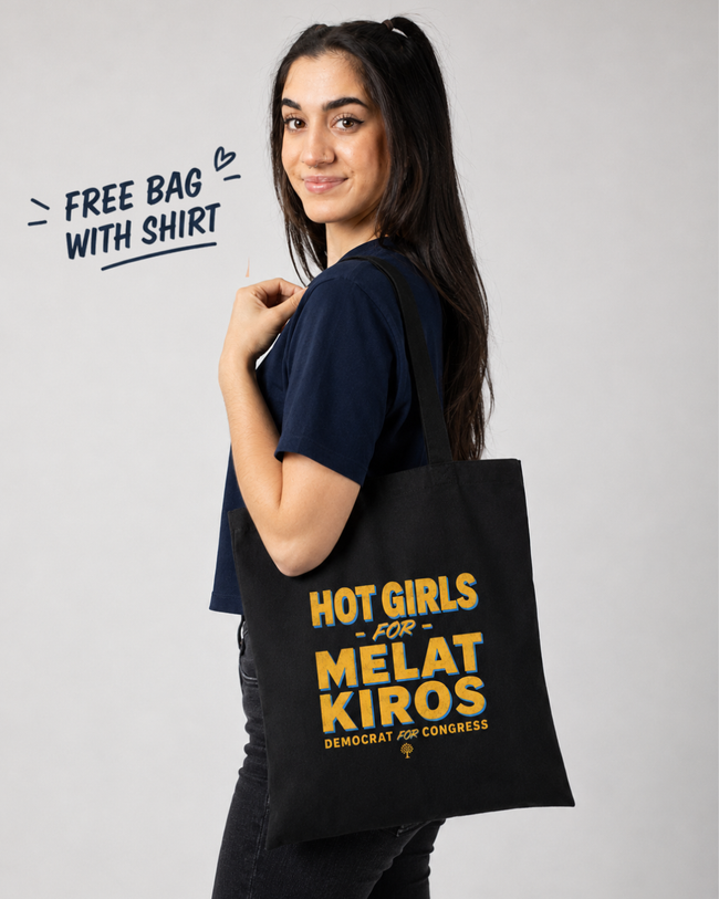 Hot Girls For Melat - Cropped Boxy T-Shirt (Navy)