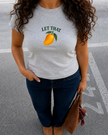 Let That Mango (🥭) Crop Top