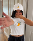 Let That Mango 5-Panel Dad Hat | Brushed Cotton Adjustable Cap