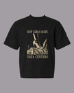 Hot Girls Hate Data Centers Mid-Length Tee