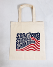 Stars & Stripes 100% Cotton Tote Bag