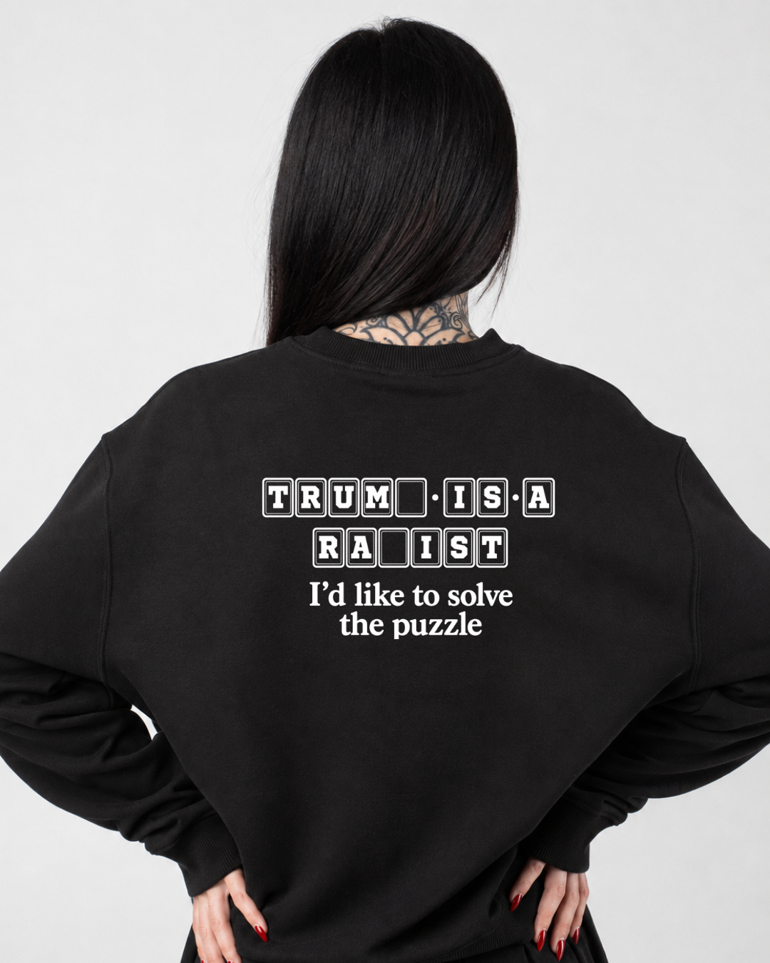 I’d Like to Solve the Puzzle Crewneck Sweatshirt