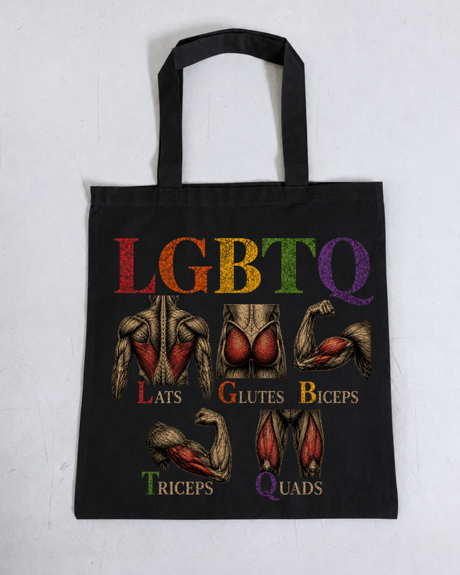 LGBTQ Gains 100% Cotton Tote Bag